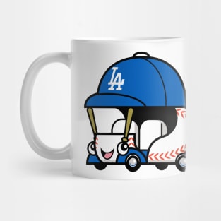 Dodgers Bullpen Car Mug